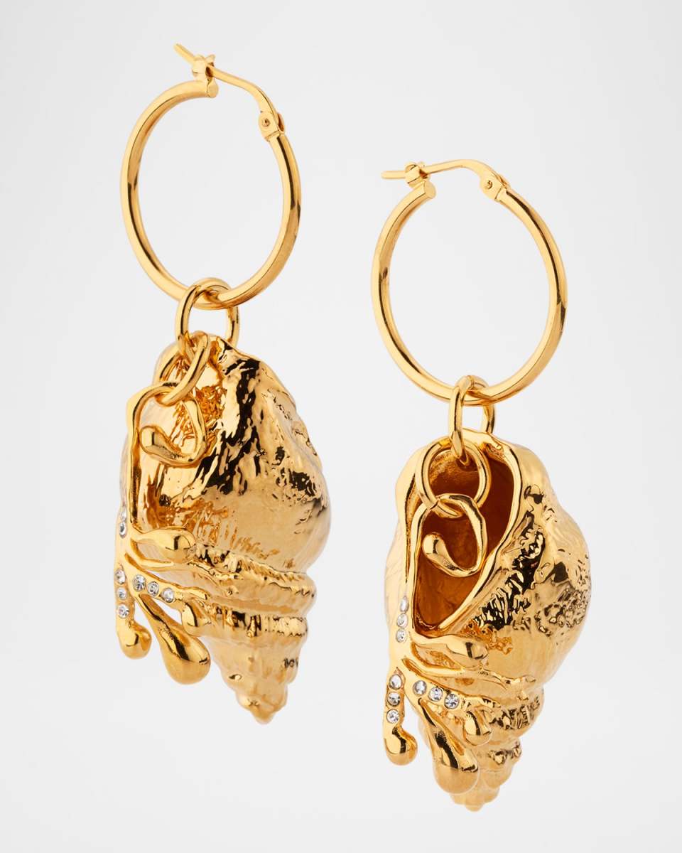Shell Hoop Earrings
